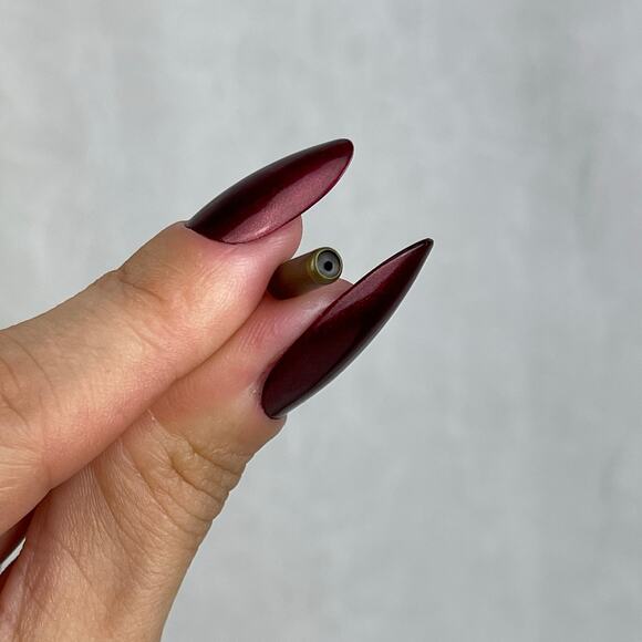 🍃 Brass Gold Tone Stick Pin Leaves Charm Mint Green Faceted Dangling Beads - Picture 16 of 16